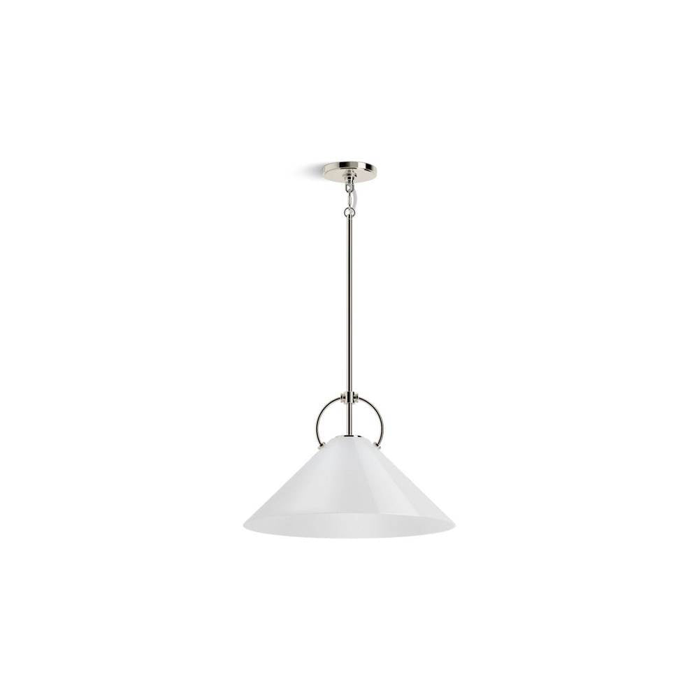 Kohler - KernenE by Studio McGee 18'' pendant - Polished Nickel