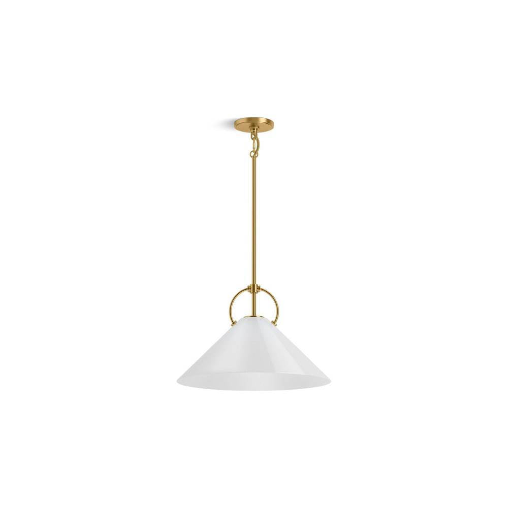 Kohler - KernenE by Studio McGee 18'' pendant - Brushed Moderne Brass