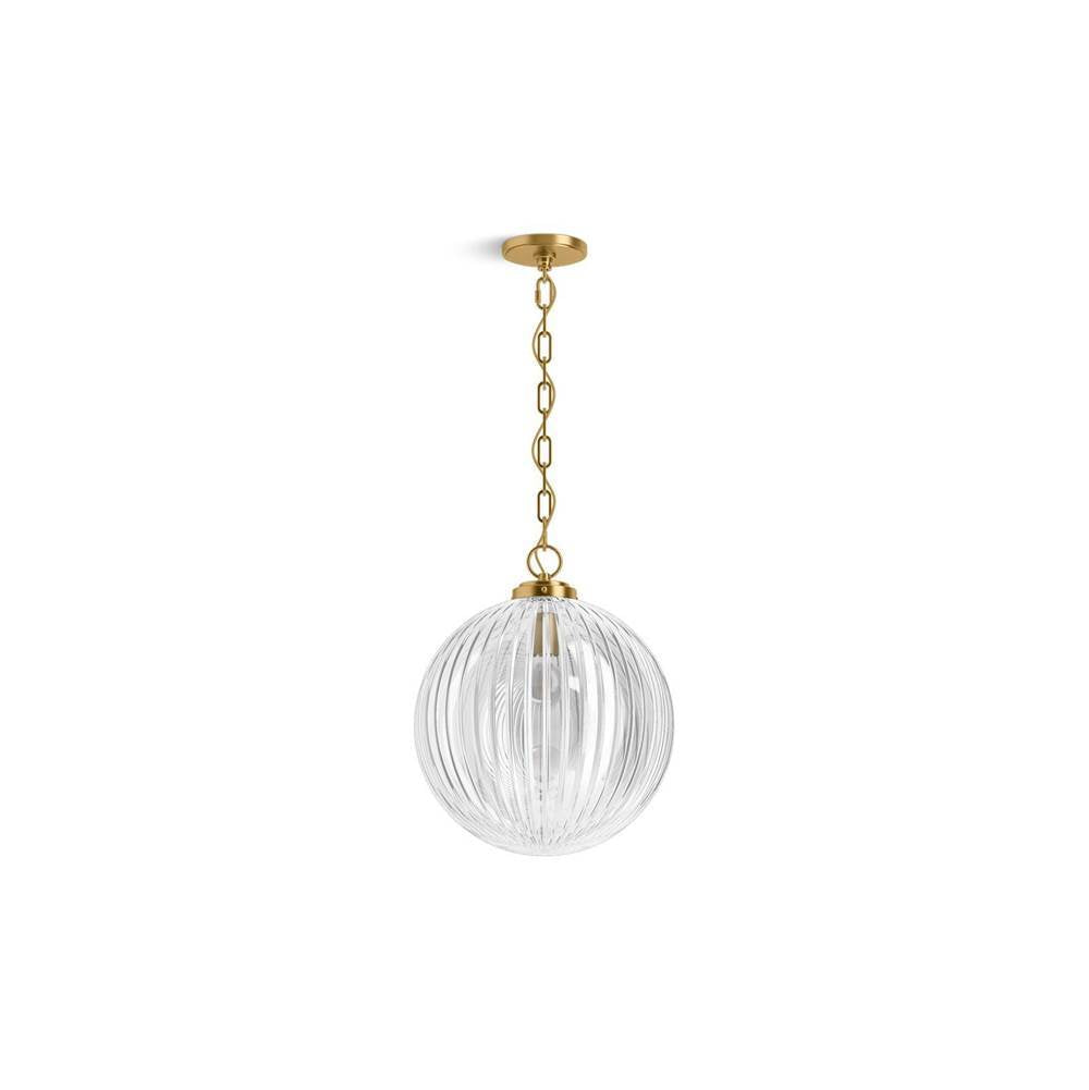 Kohler - EmbraE by Studio McGee 14'' pendant - Brushed Moderne Brass