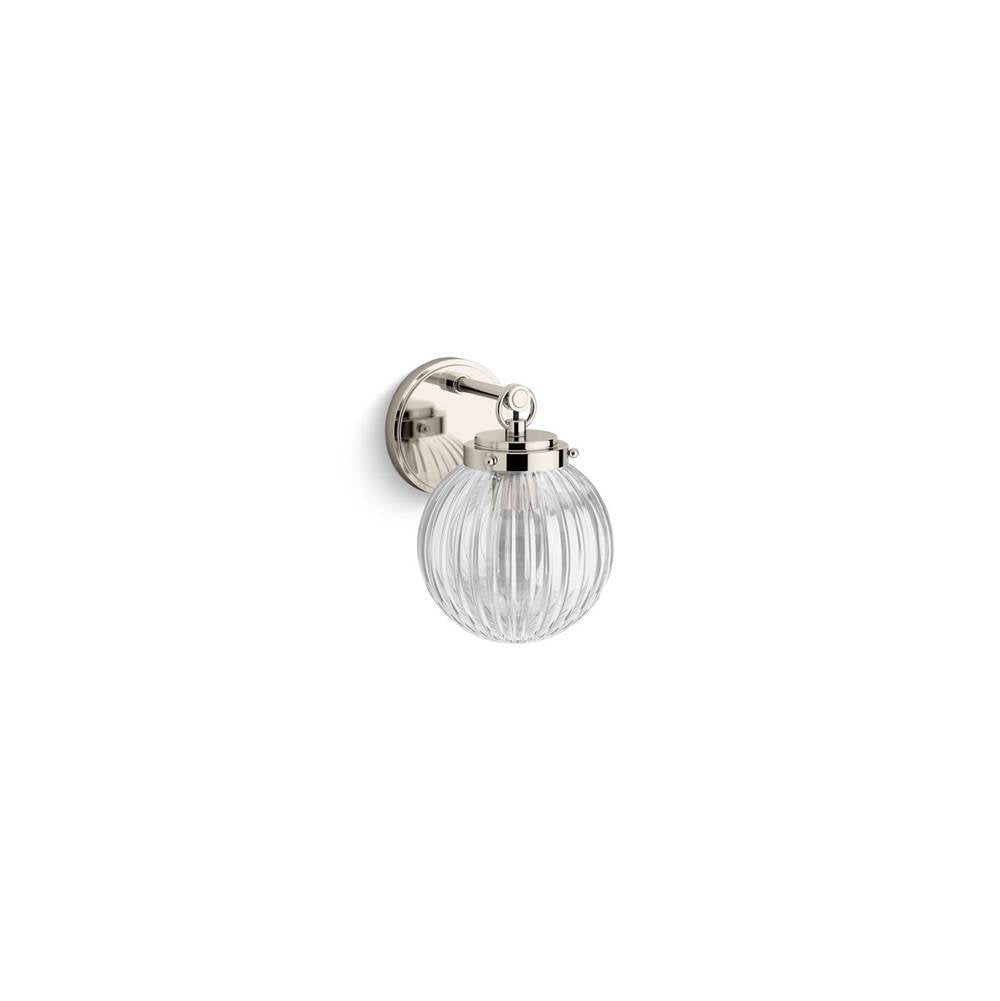 Kohler - EmbraE by Studio McGee One-light sconce - Polished Nickel
