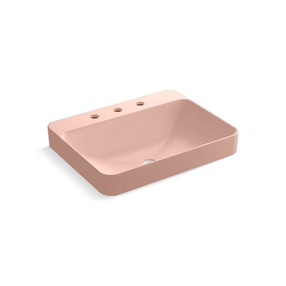 Kohler - Vox 23'' rectangular vessel bathroom sink - 150th Peachblow