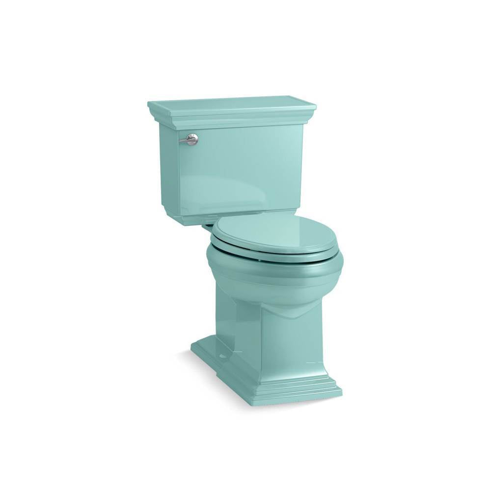 Kohler - Memoirs Stately Two-piece elongated with concealed trapway, 1.28 gpf - 150th Spring Green