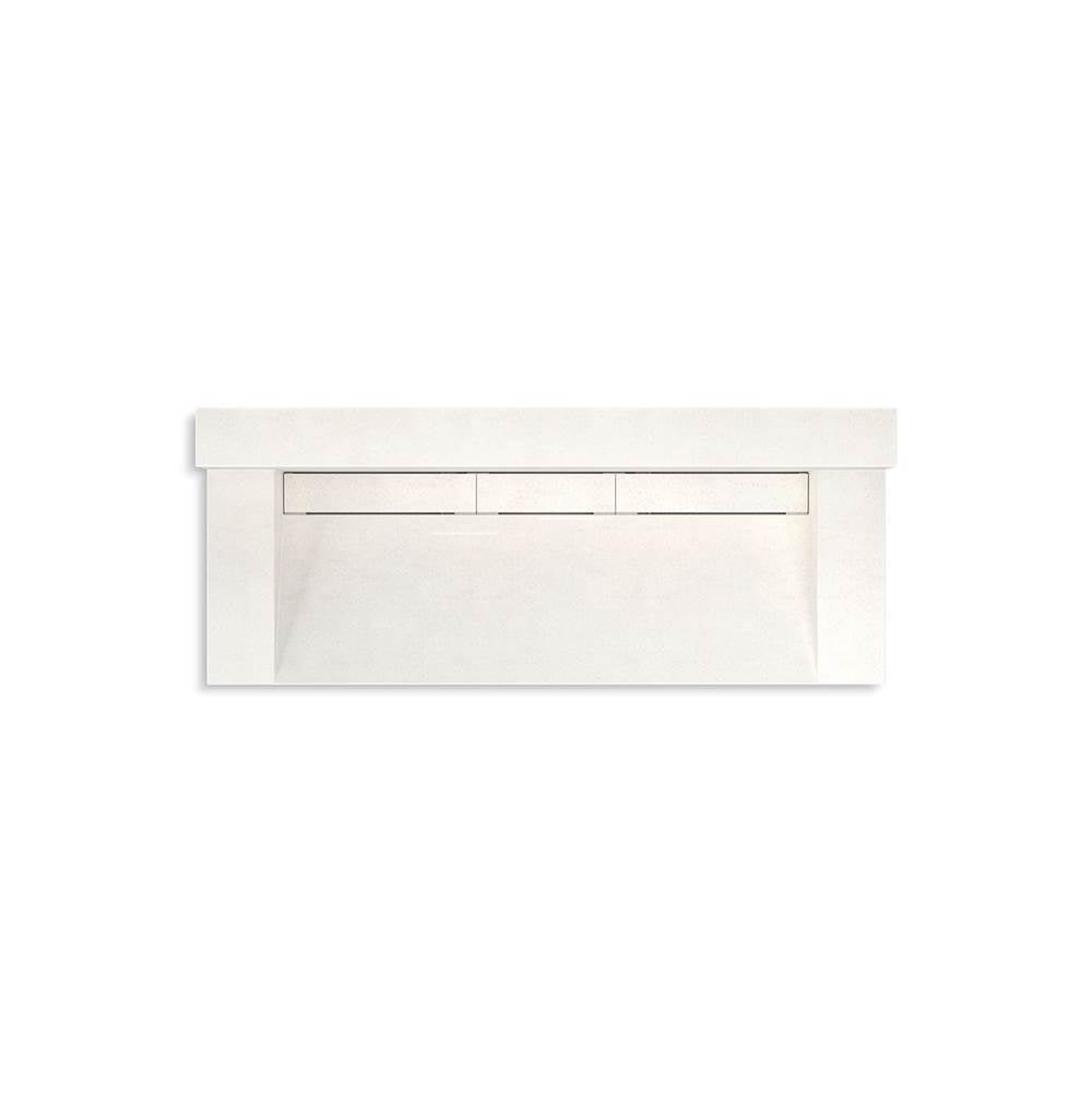 Kohler - ConstellationE 60'' wall-mount trough lavatory system with backsplash - Arrow Root