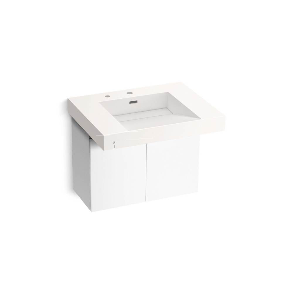 Kohler - ConstellationE 30'' wall-mount lavatory system - Designer White