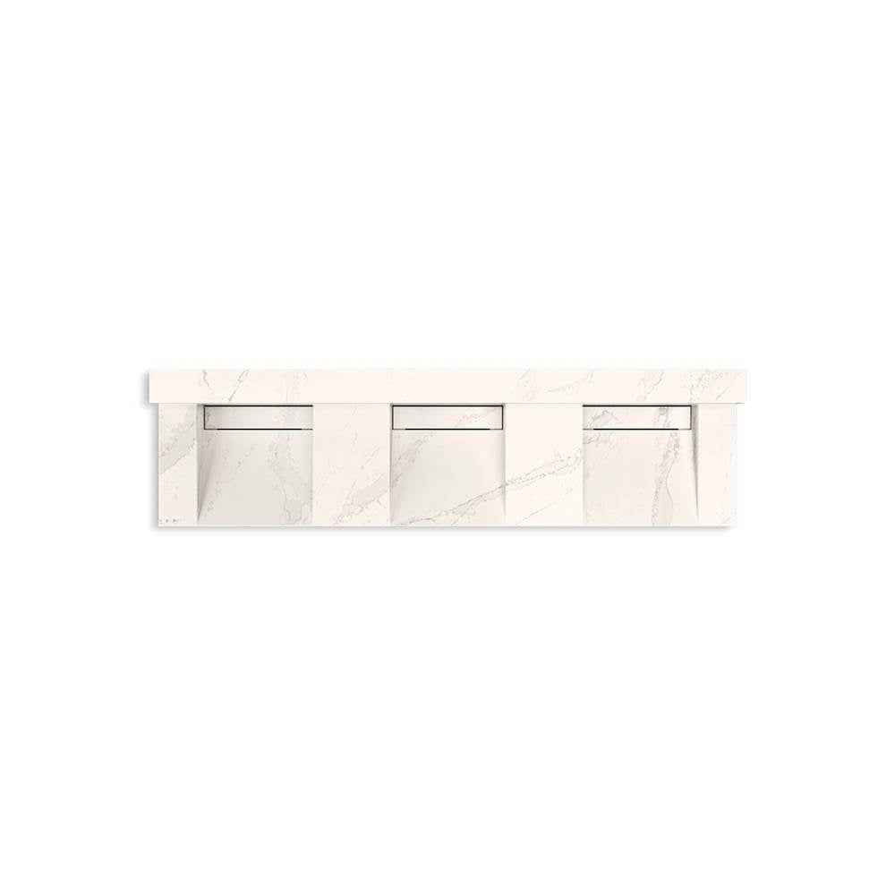 Kohler - ConstellationE 90'' wall-mount basin lavatory system with backsplash - Et Cal Gold