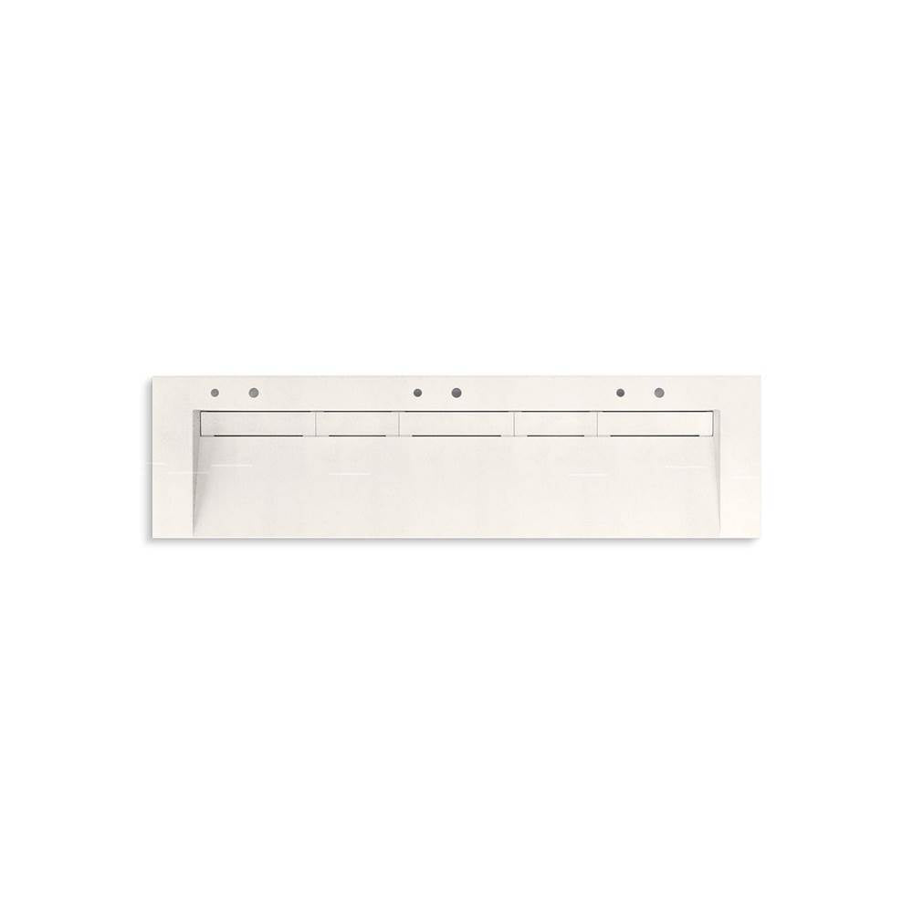 Kohler - ConstellationE 90'' wall-mount trough lavatory system - Arrow Root