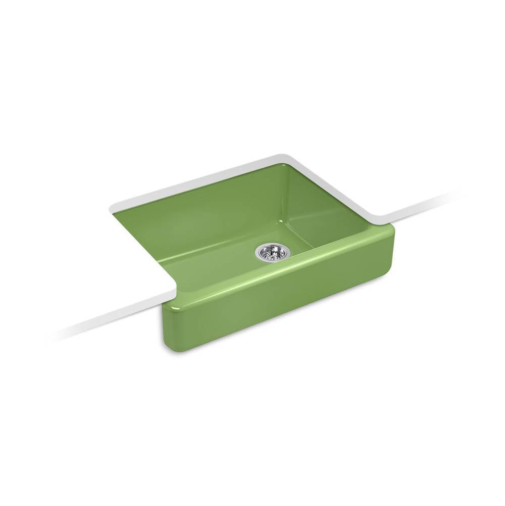 Kohler - Whitehaven 29-1/2'' undermount single-bowl farmhouse kitchen sink - Fresh Green