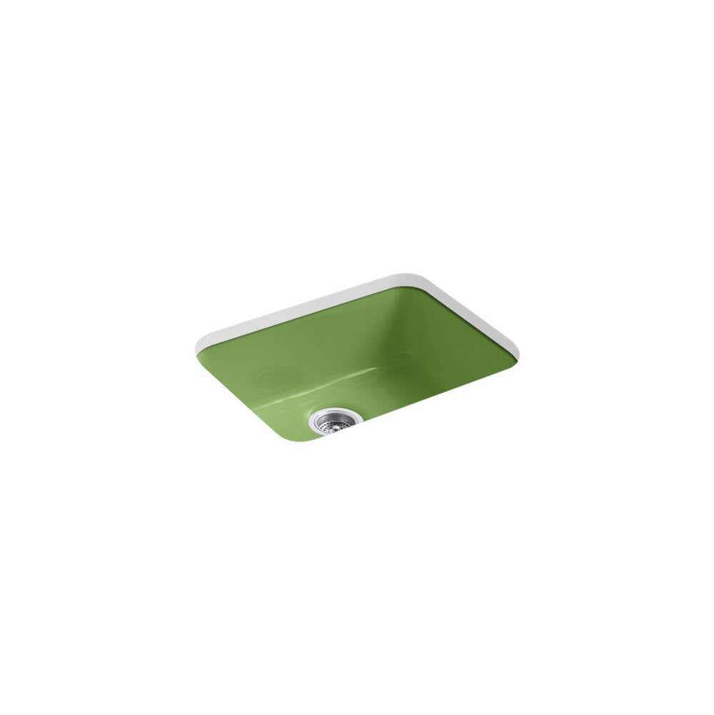 Kohler - Iron/Tones 24-1/4'' top-/undermount single-bowl bar sink - Fresh Green