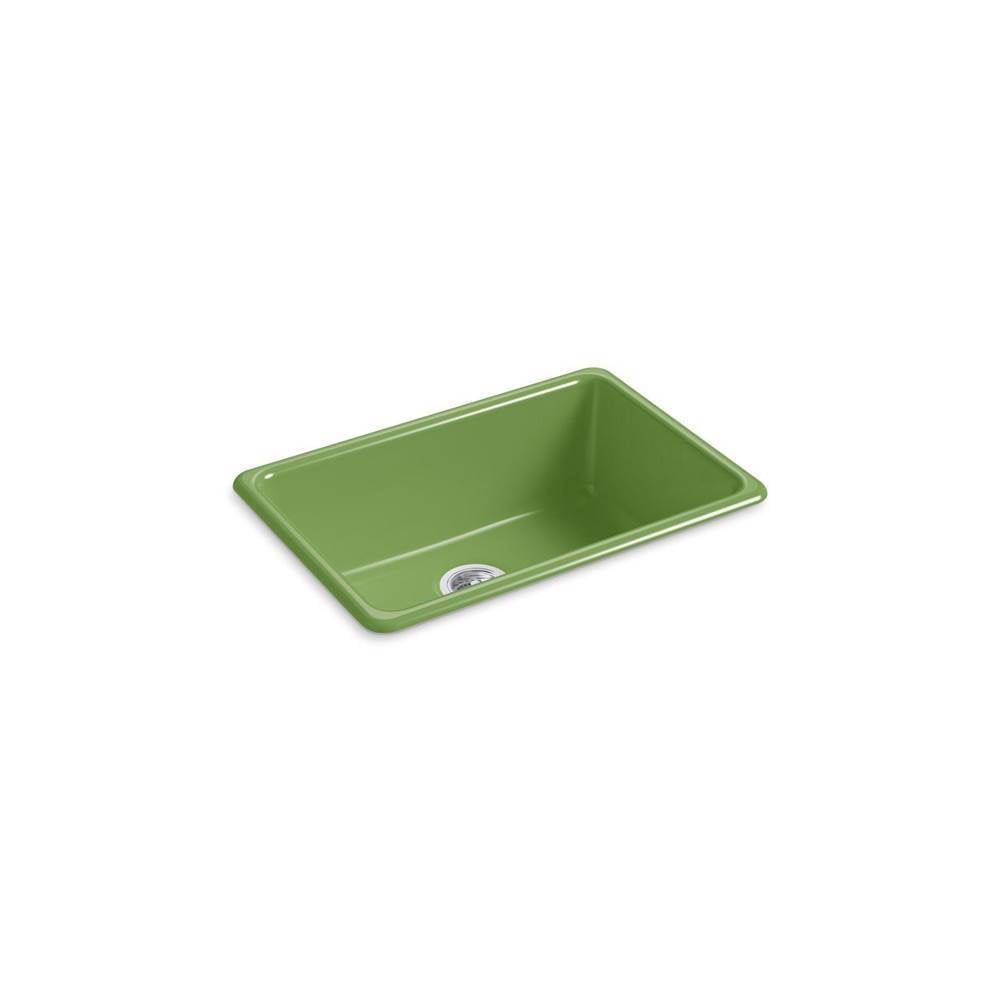 Kohler - Iron/Tones 27'' top-/undermount single-bowl kitchen sink - Fresh Green