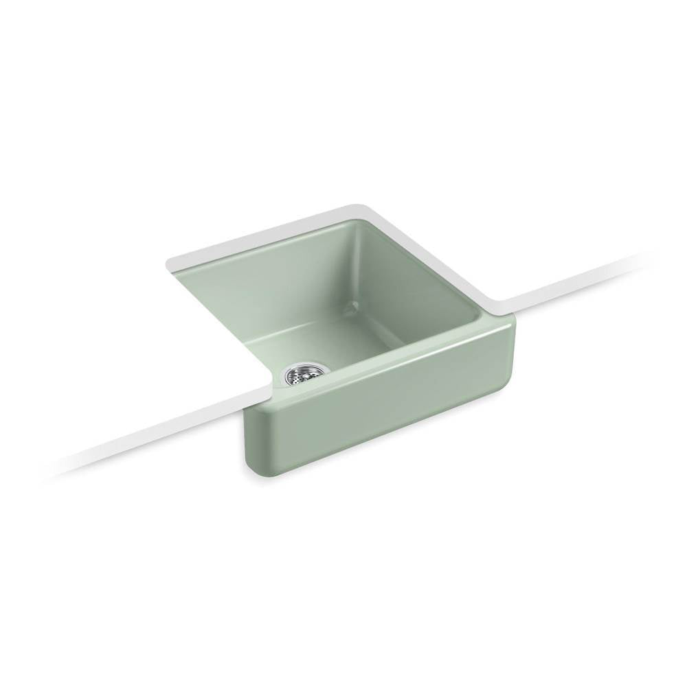Kohler - Whitehaven 23-1/2'' undermount single-bowl farmhouse kitchen sink - Aspen Green