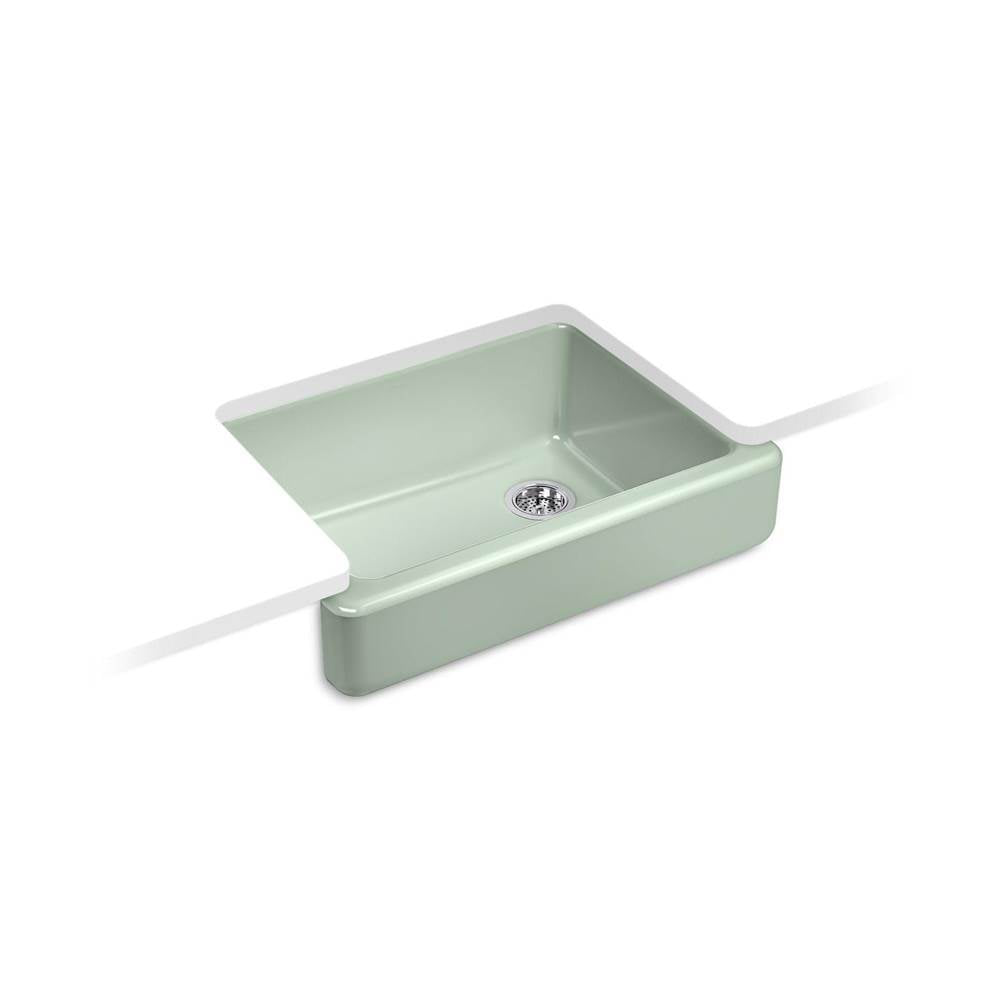 Kohler - Whitehaven 29-1/2'' undermount single-bowl farmhouse kitchen sink - Aspen Green