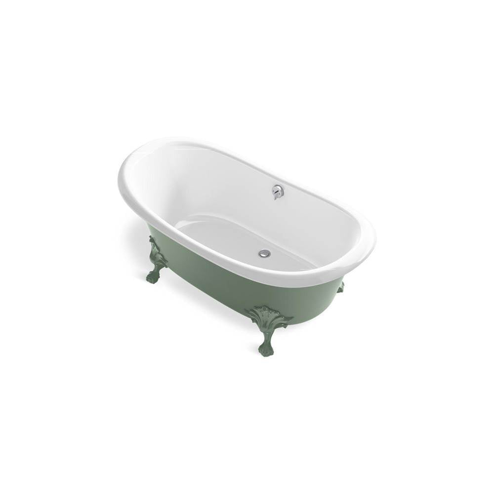 Kohler - ArtifactsE 66-1/8'' x 32-1/2'' freestanding bath - Aspen Exterior with White Interior