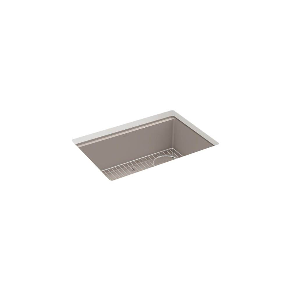 Kohler - BillingsE 27'' undermount single-bowl kitchen sink - Matte Taupe