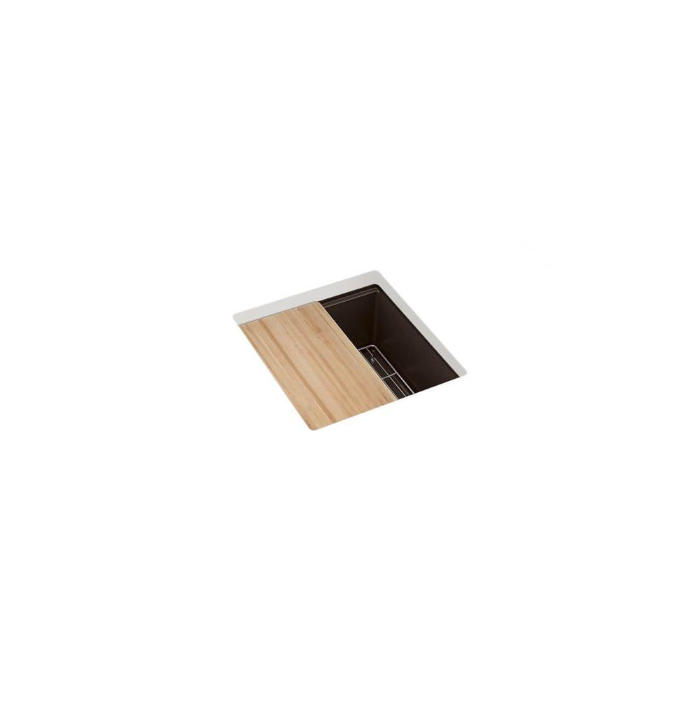 BillingsE 18'' undermount bar sink with accessories