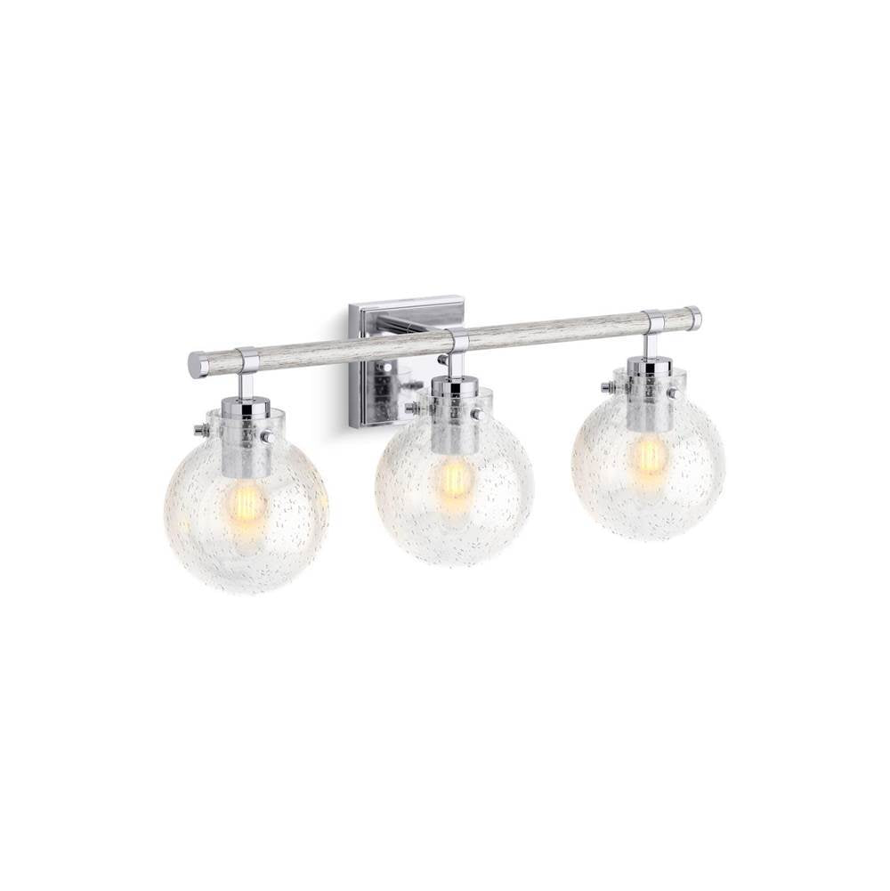 Kohler - Holt Three-light sconce - Polished Chrome