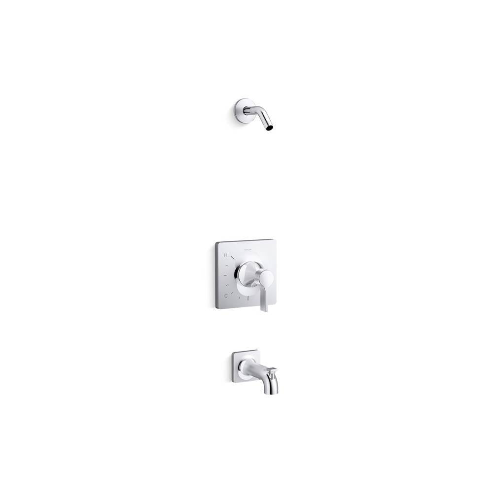 Kohler - Venza Rite-Temp bath and shower trim kit, without showerhead - Polished Chrome