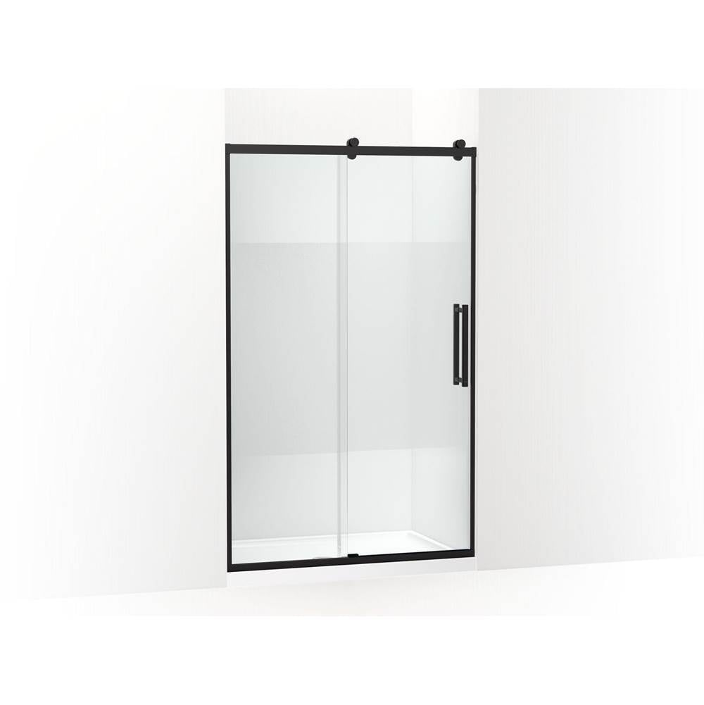 Kohler - PremiseE 76'' H Sliding Shower Door With 5/16''-Thick Glass - Matte Black