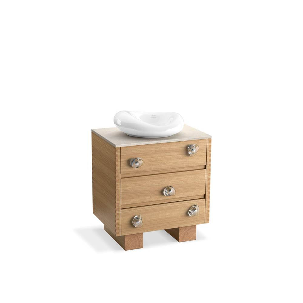 LandshapesE by Daniel Arsham 30'' bathroom vanity cabinet