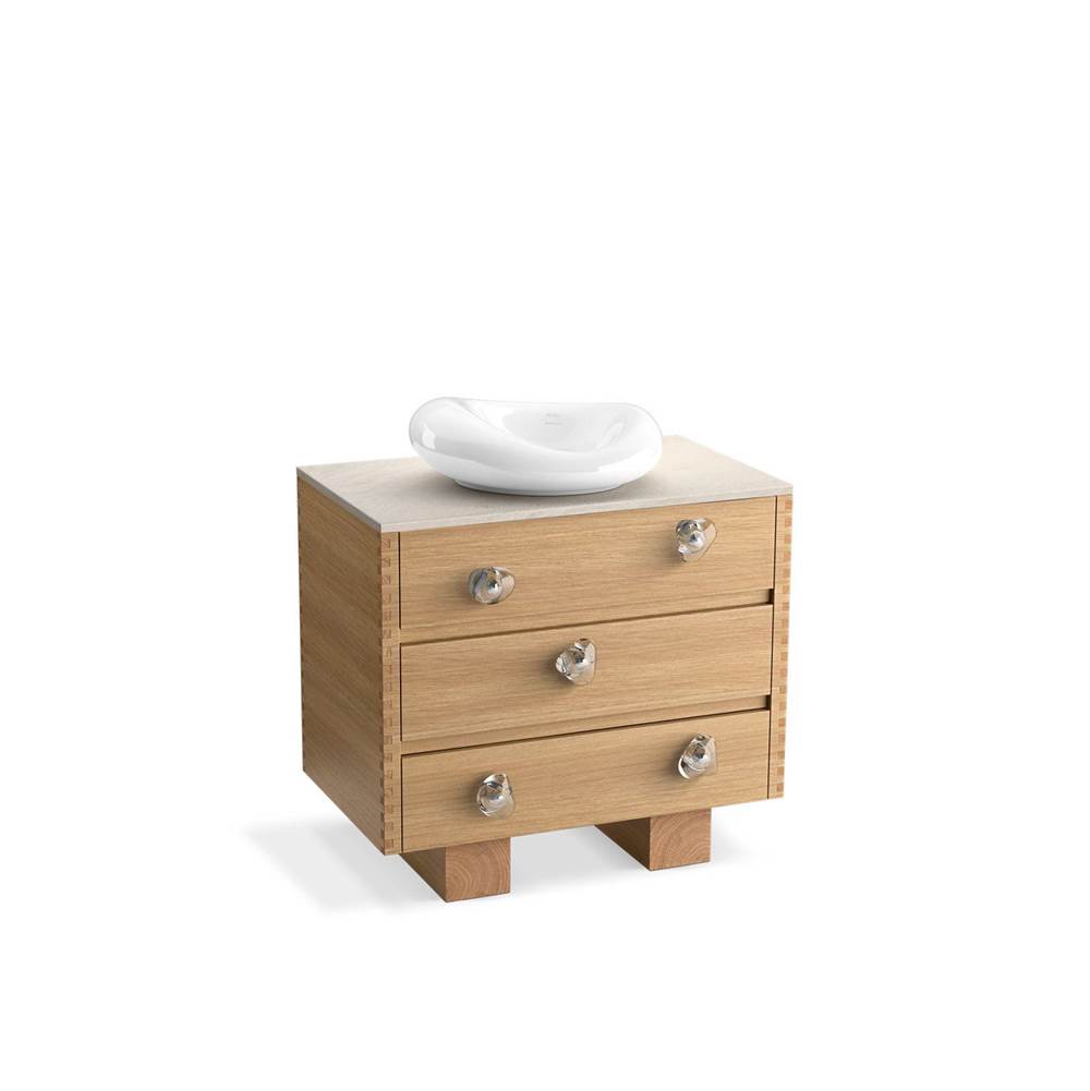 LandshapesE by Daniel Arsham 36'' bathroom vanity cabinet