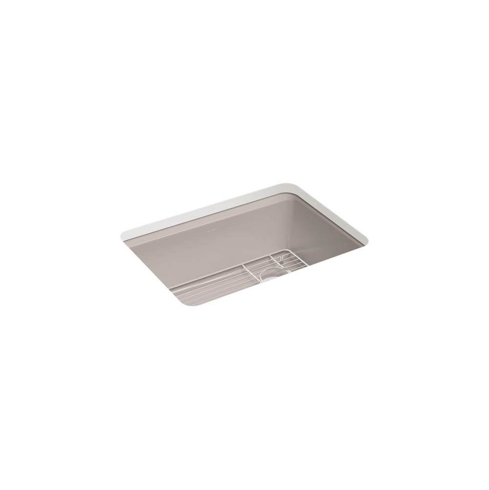 Kohler - Riverby 27 in. Undermount Single-Bowl Kitchen Sink - Truffle