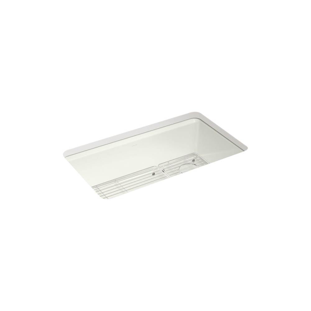 Kohler - Riverby 33'' undermount single-bowl kitchen sink - Dune