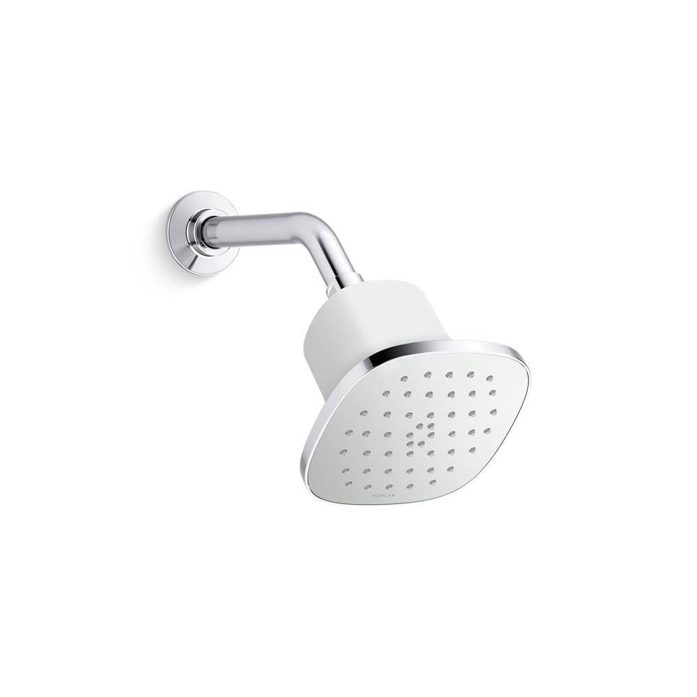 Kohler - CinqE Square single-function filtered showerhead, 1.75 gpm - Polished Chrome