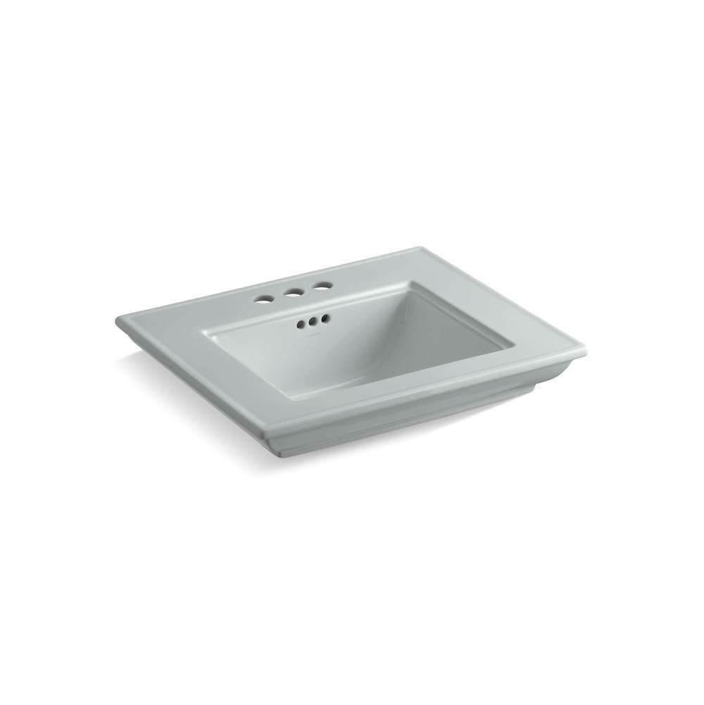 Kohler - Memoirs Stately 25'' pedestal/console table bathroom sink - Ice Grey