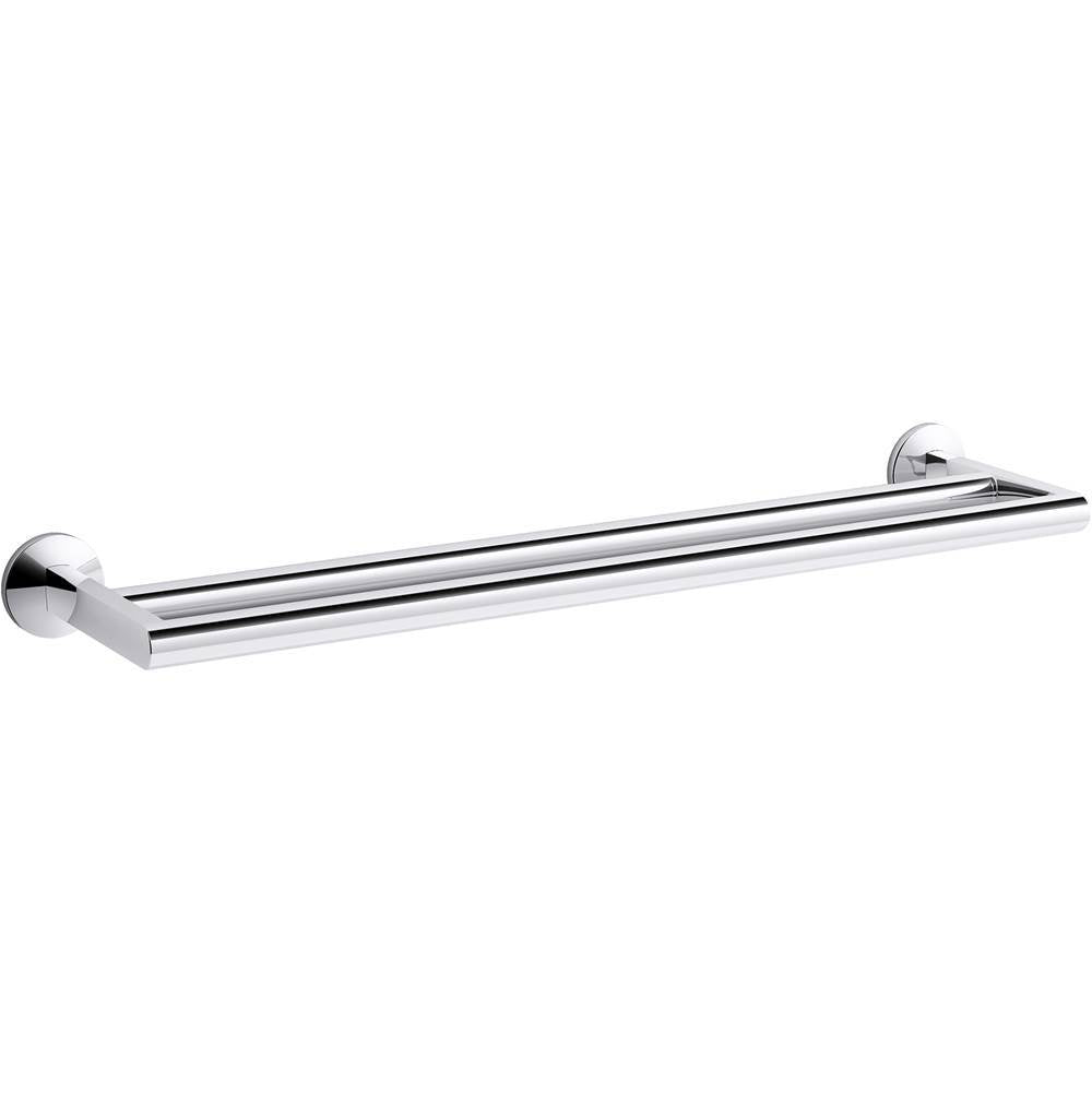 Kohler - Components Double towel bar - Polished Chrome