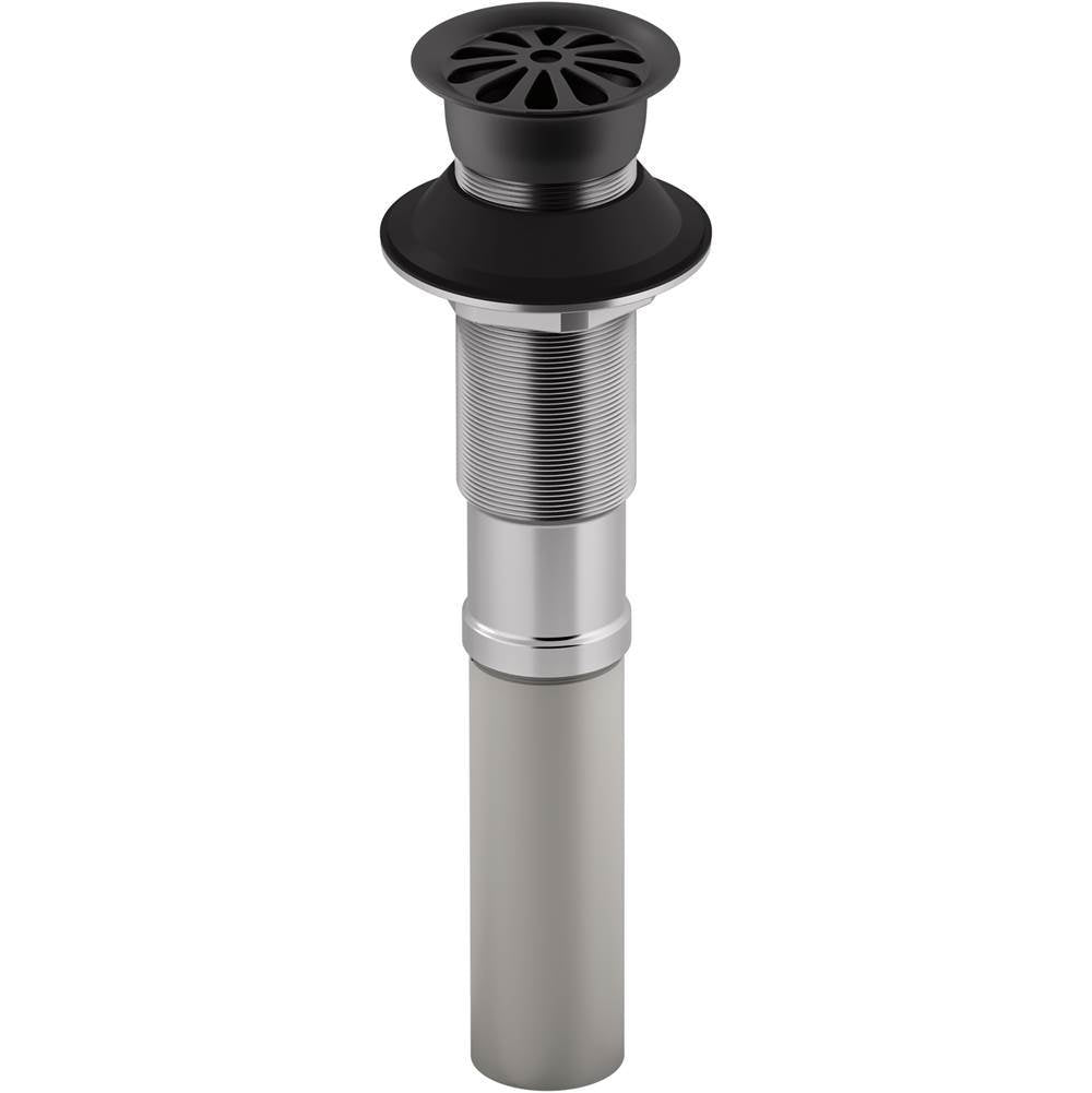 Kohler - Bathroom sink grid drain without overflow - Matte Black