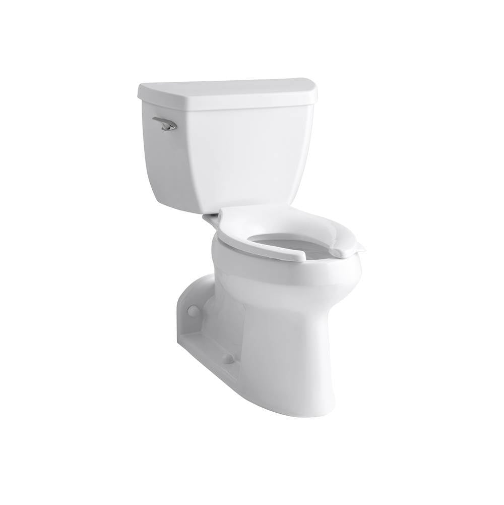 Kohler - BarringtonE Two-piece elongated toilet, 1.0 gpf - White