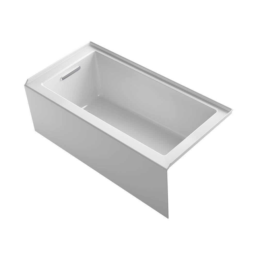Kohler - Underscore 60'' x 30'' alcove bath, left drain - Ice Grey