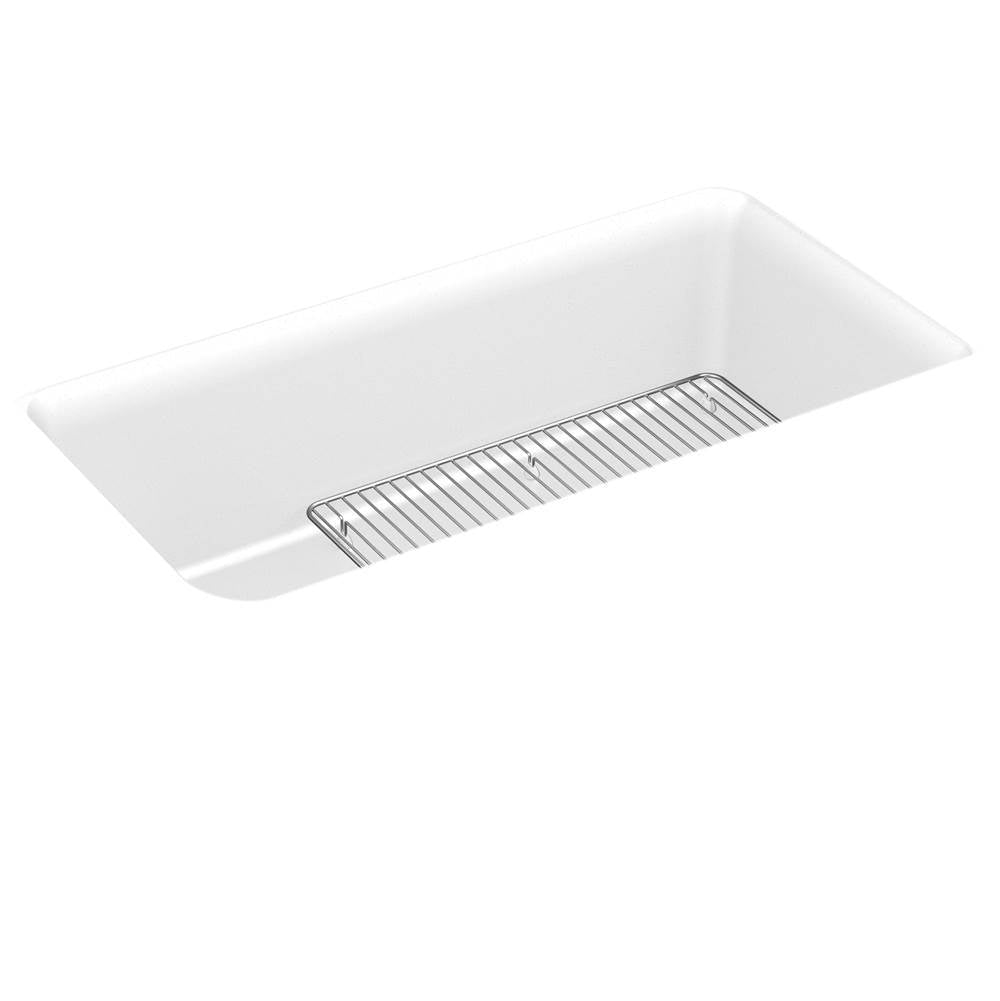 Kohler - Cairn 33-1/2'' undermount single-bowl kitchen sink - Matte White
