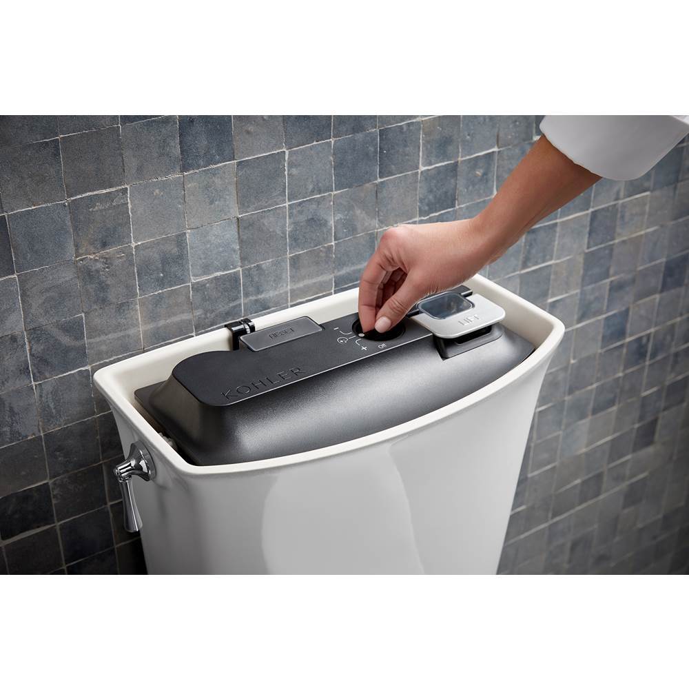 Corbelle ContinuousClean XT two-piece elongated toilet with skirted trapway, 1.28 gpf