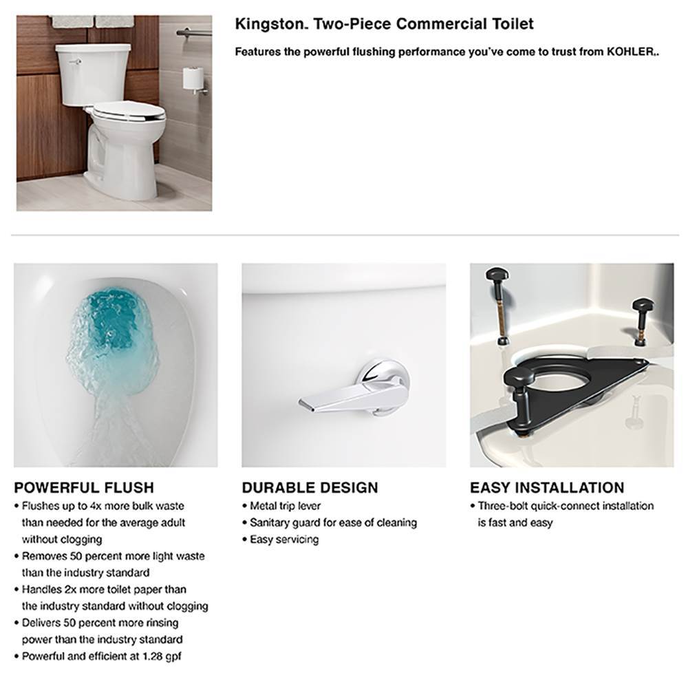 KingstonE Elongated toilet bowl