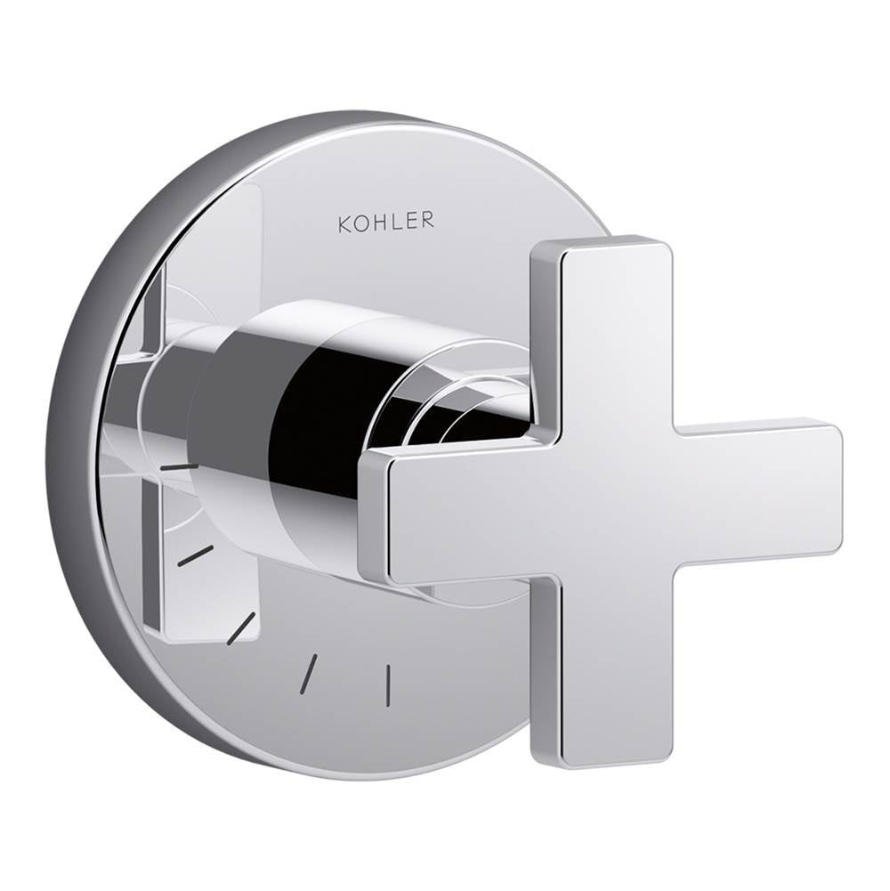 Kohler - Composed MasterShower volume control valve trim with cross handle - Polished Chrome