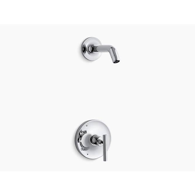 Kohler - Purist Rite-Temp shower trim kit with lever handle, without showerhead - Polished Chrome