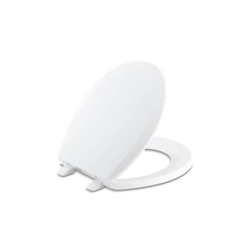 Kohler - LustraE Quick-ReleaseE round-front toilet seat - White