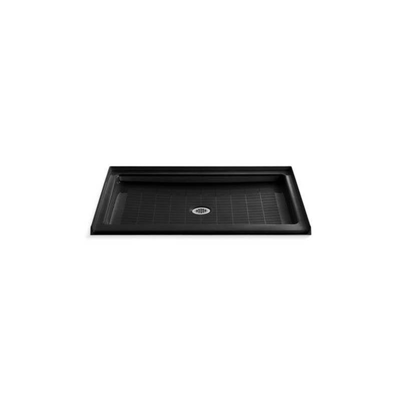 Kohler - Purist 48'' x 36'' single threshold center drain shower base - Black