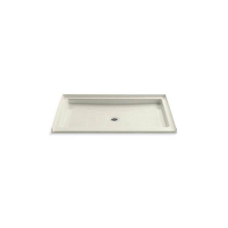 Kohler - Purist 48'' x 36'' alcove shower base, center drain - Biscuit