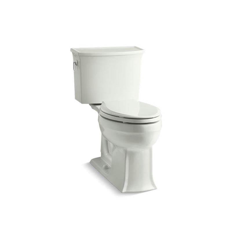 Kohler - Archer Two-piece elongated toilet, 1.28 gpf - Dune