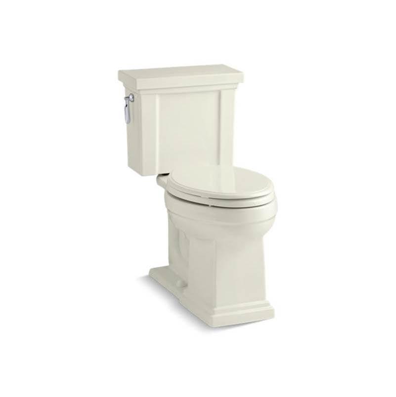 Kohler - Tresham Two-piece elongated toilet, 1.28 gpf - Biscuit