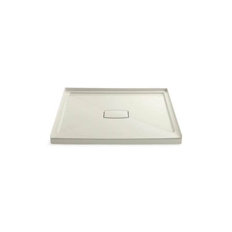 Kohler - Archer 48'' x 48'' alcove shower base, center drain - Biscuit