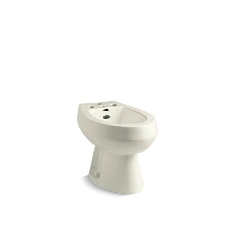 Kohler - San Tropez Vertical spray bidet with 4 faucet holes - Biscuit
