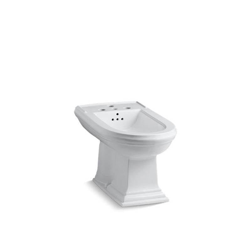 Kohler - Memoirs Vertical spray bidet with 4 faucet holes - White
