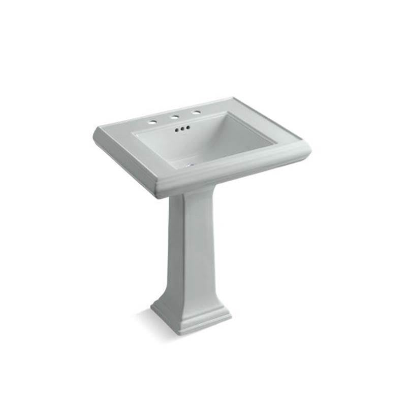 Kohler - Memoirs Classic 27-1/4'' rectangular pedestal bathroom sink - Ice Grey