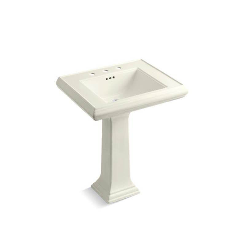 Kohler - Memoirs Classic 27-1/4'' rectangular pedestal bathroom sink - Biscuit