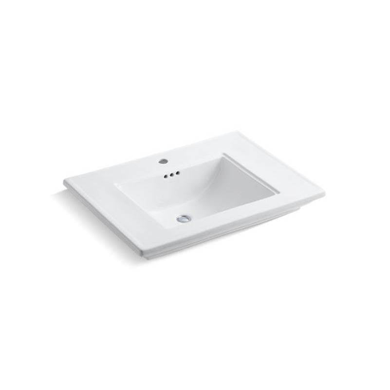 Kohler - Memoirs Stately 30'' pedestal/console table bathroom sink - White
