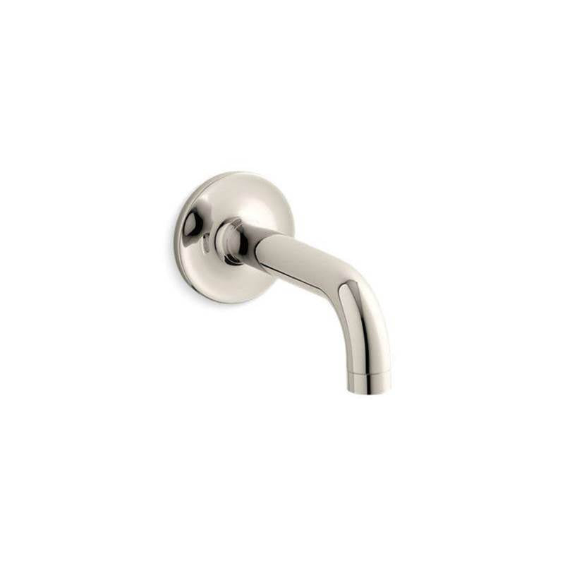 Kohler - Purist Wall-mount bath spout - Vibrant Polished Nickel