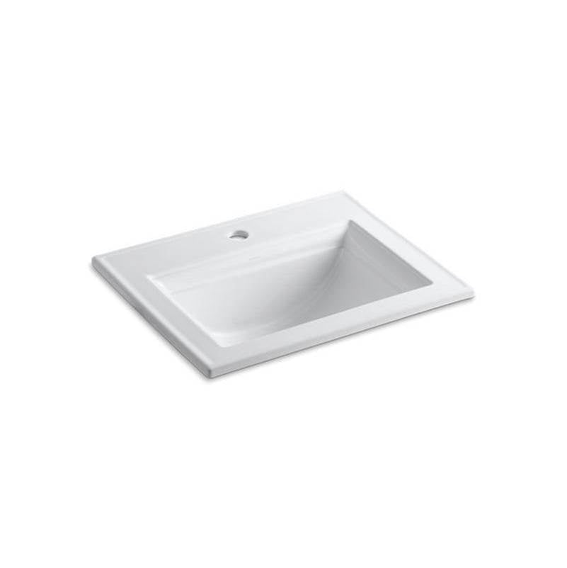 Kohler - Memoirs Stately 22-3/4'' rectangular drop-in bathroom sink - White