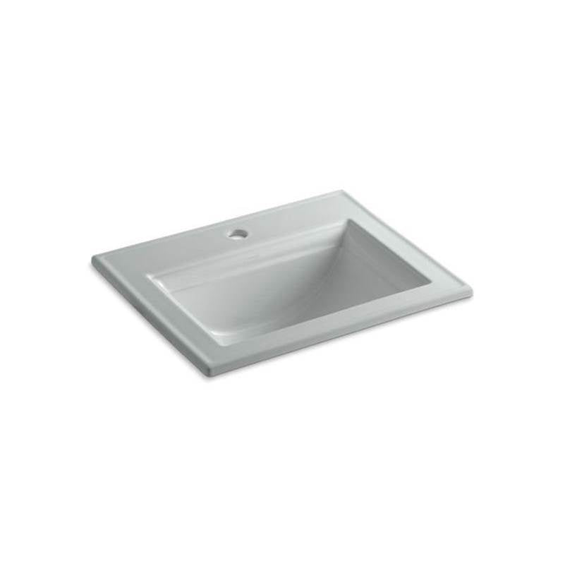 Kohler - Memoirs Stately 22-3/4'' rectangular drop-in bathroom sink - Ice Grey